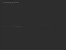 Tablet Screenshot of amorensina.com